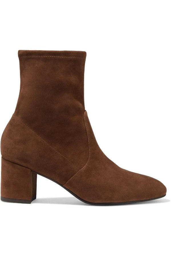 Siggy 60 stretch-suede sock boots
