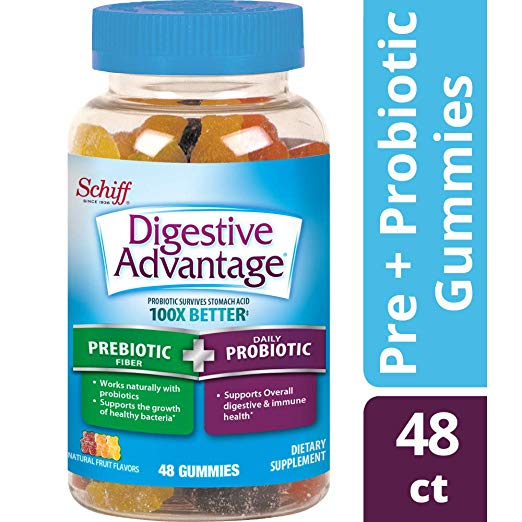 Prebiotic Fiber Plus Probiotic Gummies 48