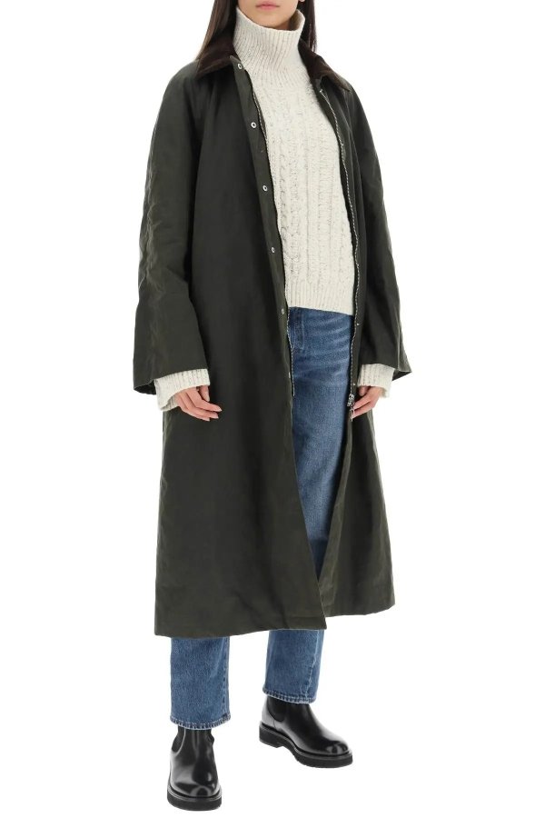 Country coat in waxed cotton Toteme