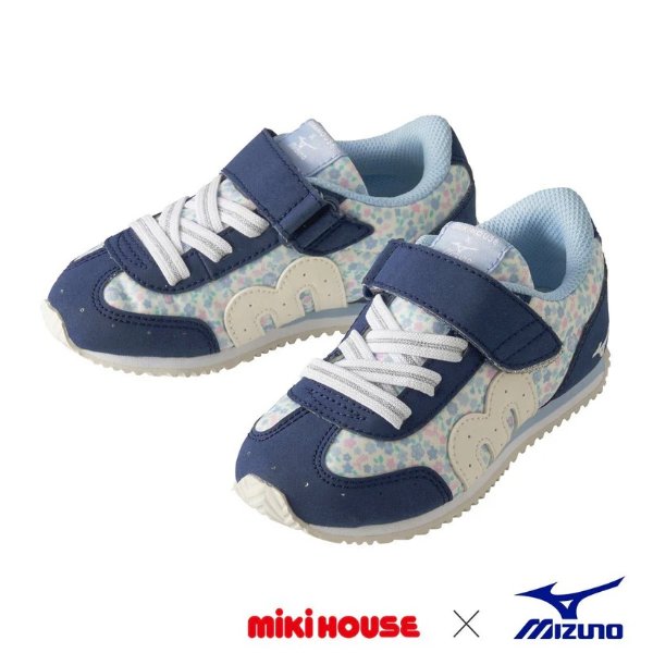 MIKI HOUSE & Mizuno Shoes for Kids -Floral