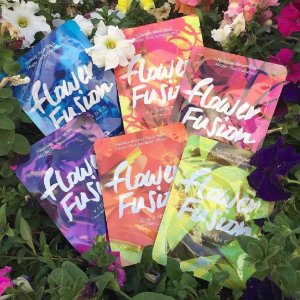 With $65 flower fusion sheet masks