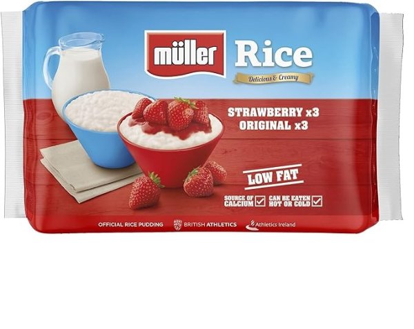 Muller Rice 草莓+原味6盒