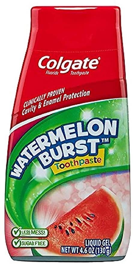 Anticavity Kids Toothpaste with Fluoride for Ages 2+, Watermelon Burst Flavor - 4.6 Ounce