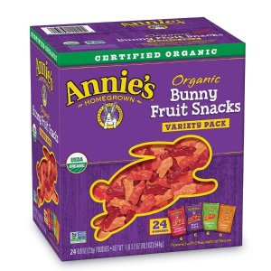 Annie's 有机水果软糖 多种口味 24袋