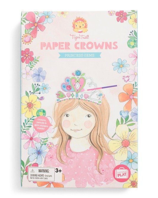 Princess Gems Paper Crown Kit