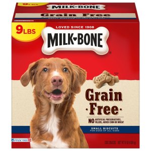 Milk-Bone Grain Free Dog Biscuits, 9 lbs.