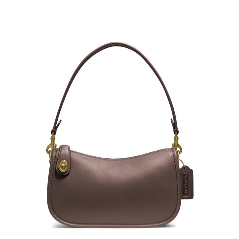 CoachSwinger Convertible Leather Crossbody Bag