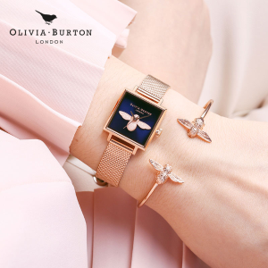 补货：Olivia Burton 精选腕表、首饰热促 仙女超爱的英伦风