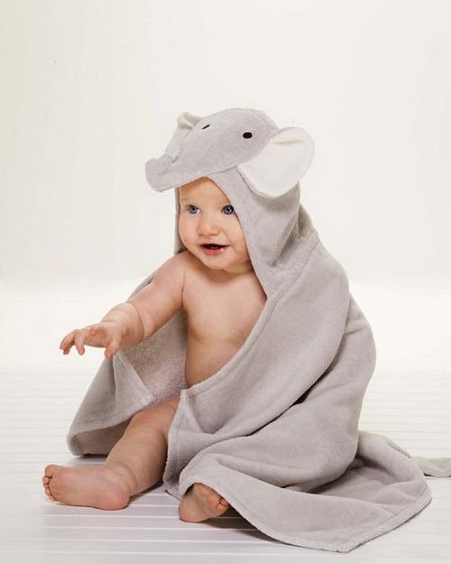 儿童动物造型可爱浴巾
