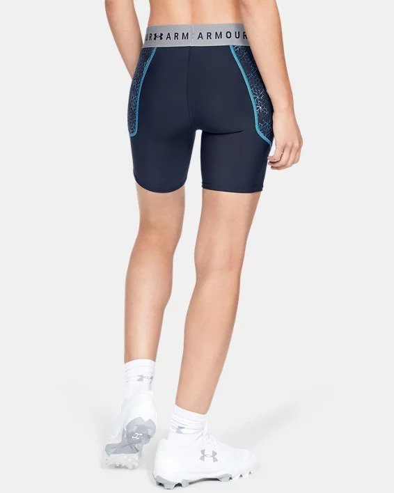 Women's UA Softball Slider Printed Shorts