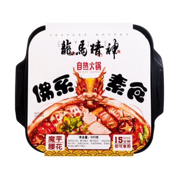 LONGMAJINGSHEN Instant Hot Pot Konjac Yaohua Flavor 505g