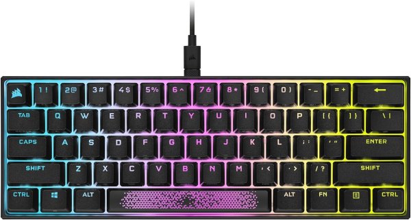 Corsair K65 RGB MINI 60% MX茶轴 机械键盘