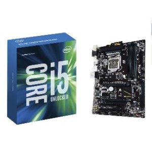 Intel i5-6600K 3.5GHz Quad-Core Processor + Gigabyte GA-Z170-HD3P Motherboard