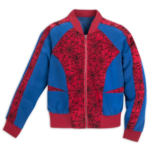 Spider-Man Bomber Jacket for Women by Her Universe