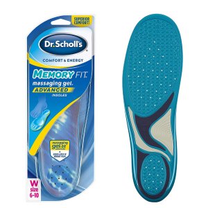 Dr. Scholl’s Comfort and Energy Memory Fit Insoles for Women, 1 Pair, Size 6-10