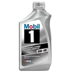 Mobil 1 96989 0W-40 Synthetic Motor Oil 1 Quart (Pack of 6)