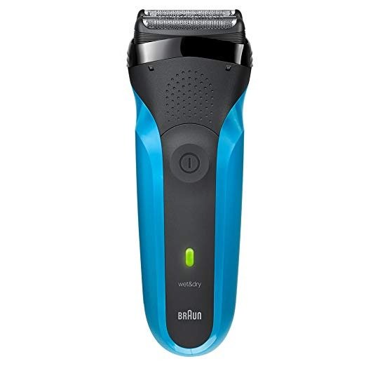 Electric Razor for Men / Electric Shaver, Series 3 310s, Rechargeable, Wet & Dry, Blue