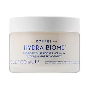Hydra Biome Probiotic Superdose Face Mask With Real Greek Yoghurt