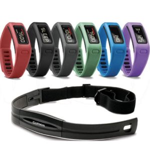 Garmin Vivofit Bluetooth Fitness Band Bundle with Heart Rate Monitor