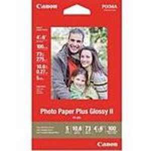 on Canon Photo Paper Glossy II 4x6 (100 Sheets)
