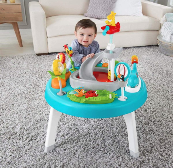3-in-1 Sit-to-Stand Activity Center, Jazzy Jungle