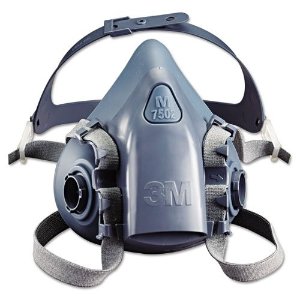 3M 7500 7502 Series Professional Half Facepiece Respirator (Medium)