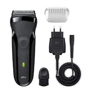 Braun Series 3 300s Men's Electric Shaver/Rechargeable Electric Razor