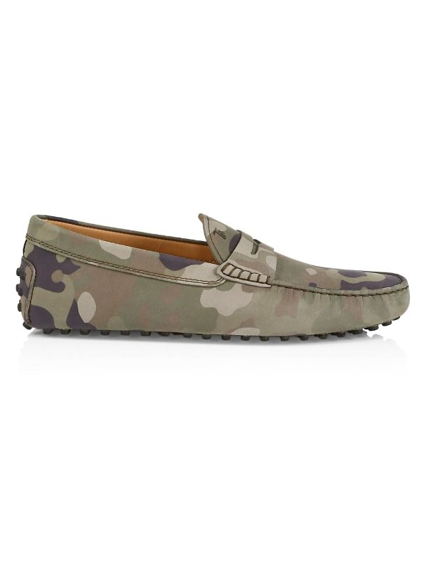 Camouflage Moccasin Loafers