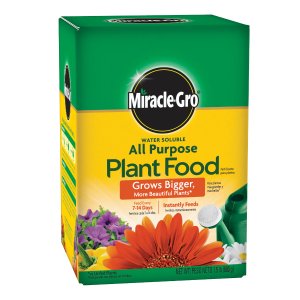 Miracle-Gro Water Soluble All Purpose Plant Food, 1.5 lbs