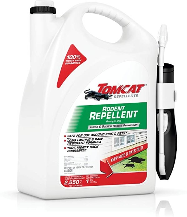 Repellents Rodent Repellent Ready-to-Use with Comfort Wand, 1 Gal