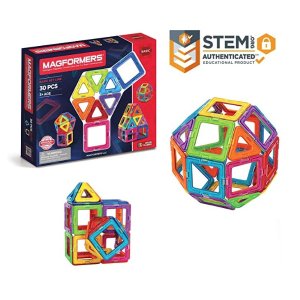 Magformers Basic Set (30 pieces) magnetic building blocks