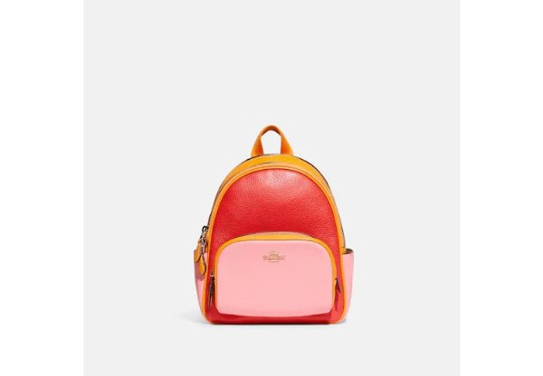 Mini Court Backpack In Colorblock