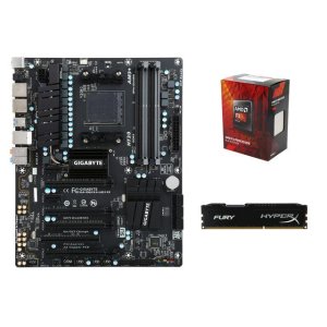 AMD FX-8300 8-core CPU + GIGABYTE GA-990FXA-UD3 Motherboard + HyperX FURY 8GB DDR3