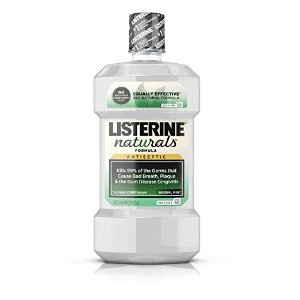 Listerine Naturals Antiseptic Mouthwash, Fluoride-Free Oral Care