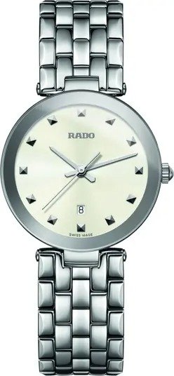Men's 3-Hand Quartz Bracelet Watch, 28mm