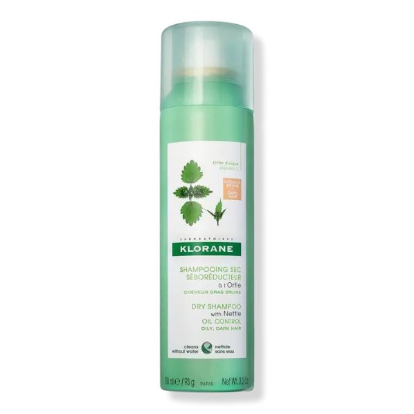 KloraneOil-Control Dry Shampoo with Nettle for Dark Hair