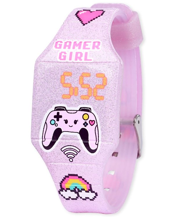 Girls Video Game Digital Watch
