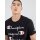 Champion T-Shirt With Repeat Logo In Black at asos.com