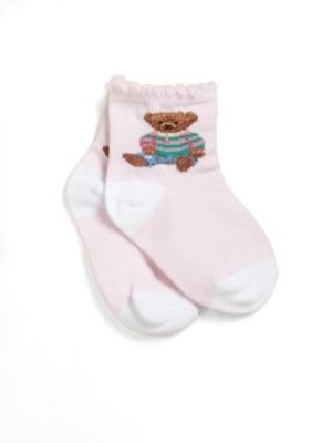 Ralph Lauren - Infant's Teddy Bear Crew Socks