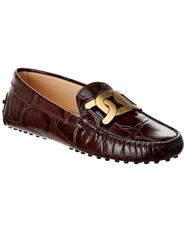 TOD’s Kate Gommino Leather Loafer