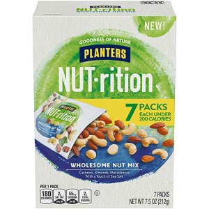 Planters NUT-rition Wholesome Nut Mix, 1.25 oz Bags (Pack of 7)