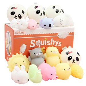 Satkago Mochi Squishy Animals Stress Toys @ Amazon $ - Dealmoon