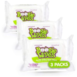 Boogie Wipes/Mist Sterile Saline Nasal Spray for Baby and Kids