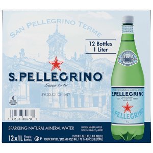 S.Pellegrino 意大利气泡矿泉水 33.8oz. 12瓶