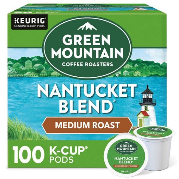 Green Mountain Coffee Roasters Nantucket Blend Keurig K-Cup Pods (100 ct.) - Sam's Club