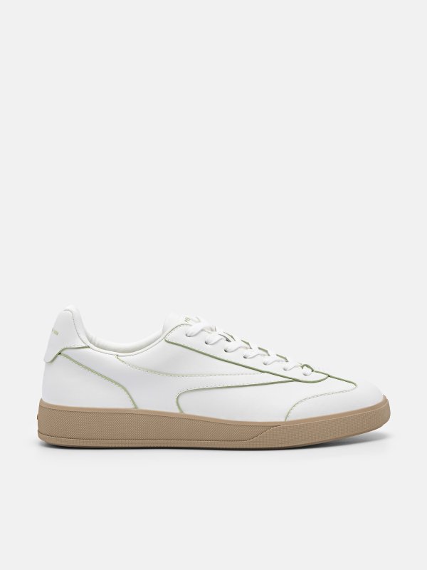 rePEDRO Recycled Leather Sneakers - White