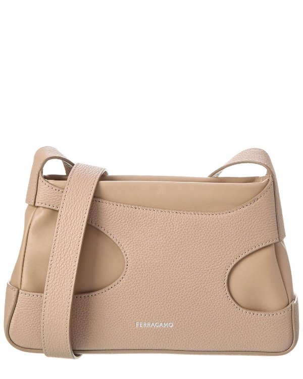 Ferragamo Leather Shoulder Bag