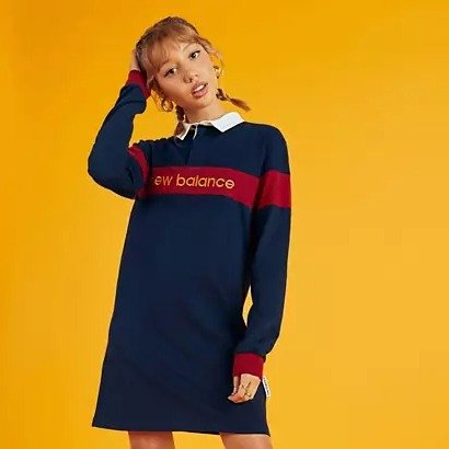 rugby dress in navy - exclusive to ASOS