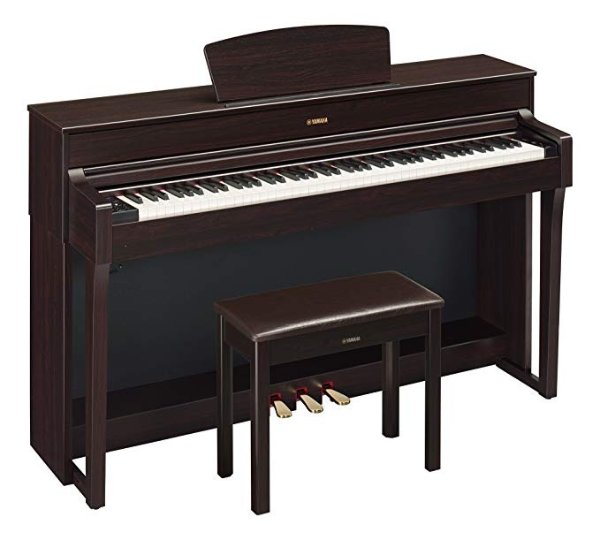 YDP184R Arius Series Console Digital Piano with Bench, Dark Rosewood