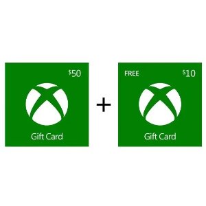 $60 Xbox Gift Card – Digital Code